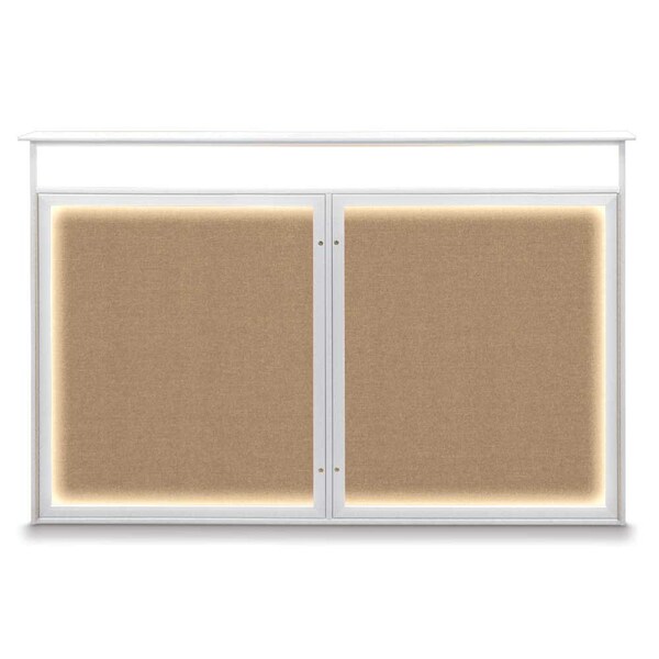 Open Faced Traditional Rounded Corkboard